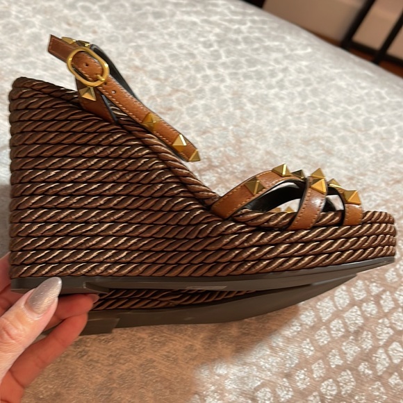 Brand new Valentino Rope Studded Espadrilles size 36 - Picture 6 of 7